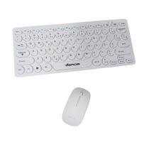 Teclado E Mouse Wireless Sem Fio Para Tablet Positivo T770f