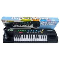 Teclado e Piano Musical 31 Teclas c/ Microfone - toys