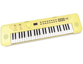 Teclado e piano RockJam USB de 49 teclas com aulas e adesivos