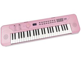 Teclado e piano RockJam USB de 49 teclas com aulas e adesivos Teclado e piano RockJam USB de 49 teclas com aulas e adesivos