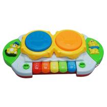 Teclado e Tamborzinho Musical Infantil N244262-8 - Quanhe