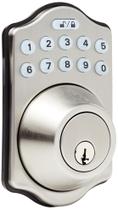 Teclado eletrônico Deadbolt Door Lock Amazon Basics Traditional Teclado eletrônico Deadbolt Door Lock Amazon Basics Traditional