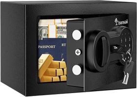 Teclado eletrônico Safe Box Bonsaii Steel Security 6L Teclado eletrônico Safe Box Bonsaii Steel Security 6L