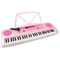Teclado Eletrônico Semi Profissional 61 Teclas Com Microfone Bigfun Médio Teclado Eletrônico Semi Profissional 61 Teclas Com Microfone Bigfun Médio