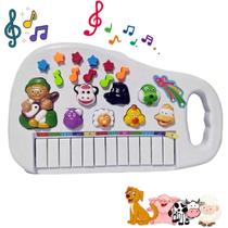 Teclado Fazendinha Infantil Brinquedo Interativo Presente Dia Das Crianças Pronto Estoque Teclado Fazendinha Infantil Brinquedo Interativo Presente Dia Das Crianças Pronto Estoque