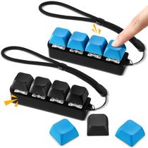 Teclado Fidget Toy Ferreve Fidget Clicker, 2 peças com pulseira Teclado Fidget Toy Ferreve Fidget Clicker, 2 peças com pulseira