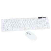 Teclado Fino Com Mouse Sem Fio Usb Wireless Ultra Thin