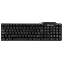 Teclado Fortrek SKL106/FK325K USB ABNT2 1,45m Preto Teclado Fortrek SKL106/FK325K USB ABNT2 1,45m Preto