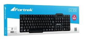 Teclado Fortrek Std Usb Fk325K Pt