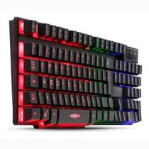 Teclado Fy Gamer Multimídia USB 2.0 GK-41 Semi Mecanico