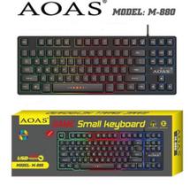 Teclado Game RGB usb 1.5 M 880 - Aoas