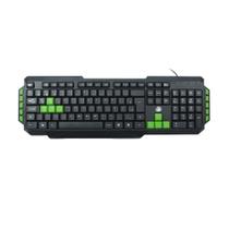 Teclado Gamer 5+ Start 2.0 - Preto/Verde