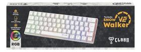 TECLADO GAMER 60 SNOW WALKER v2 MECANICO CLANM TECLADO GAMER 60 SNOW WALKER v2 MECANICO CLANM