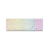 Teclado Gamer AKKO Air Linear PBT 1800 Compact - Branco