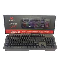 Teclado gamer aluminio mo-kb160 mox