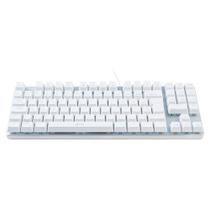 Teclado Gamer APlus Tech Barak White LED Mecânico ABNT2 Switch Outemu Brown - AP-KB-3885W