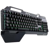 Teclado Gamer Armor USB Abnt2 LED 7 Cores Apoio De Pulso Magnético Gt500 - Vx Gaming