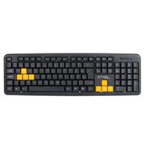 Teclado Gamer Basic USB Qwerty Abnt2 Preto 551 Bright