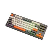 Teclado Gamer Bluetooth Rainbow Light M87 Com Teclas PBT Ball Cap E Conexão De Modo Duplo Para