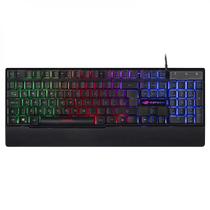 Teclado Gamer C3tech, LED RGB, Preto, USB, ABNT2 - KG-60BK