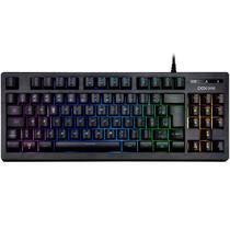 Teclado Gamer COBBY TC206 ABNT2 Sensaçao Mecanica LED Rainbow OEX