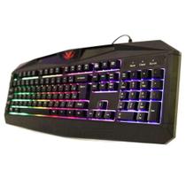 Teclado Gamer Com Apoio Aos Pulsos Para Jogos No Computador Teclado Gamer Com Apoio Aos Pulsos Para Jogos No Computador