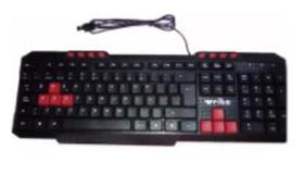 Teclado Gamer Com Fio Usb 2 0 Multimídia Weibo Fc 536