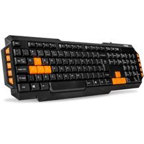 Teclado Gamer com fio USB Iniciante Multimidia Tda TD-7000