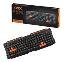 Teclado Gamer Com Fio Usb Pr/lr - Action Oex Tc200 Gamer