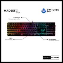Teclado Gamer com LED Estilo e Performance para Suas Partidas - QUEIROZ