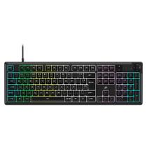 Teclado Gamer Corsair CORE K55 RGB, iCUE, Com Luz de Fundo LED RGB, Preto - CH-9226C65-BR