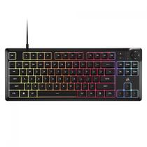 Teclado Gamer Corsair K55 Core TKL, Membrana, RGB, ANSI, USB, Preto, CH-9216065-NA Teclado Gamer Corsair K55 Core TKL, Membrana, RGB, ANSI, USB, Preto, CH-9216065-NA