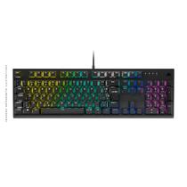 Teclado Gamer Corsair RGB K60 Pro com Fio CH-910D019-SP cor:preto Teclado Gamer Corsair RGB K60 Pro com Fio CH-910D019-SP cor:preto