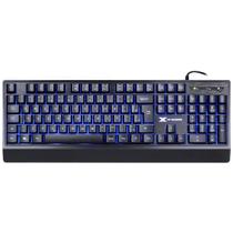 Teclado Gamer Defender Abnt2 Multimidia Led 7 Cores 1.8 Metros Usb - Gt300 F018