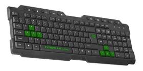 Teclado Gamer Dragon War Abnt2 Com 10 Teclas Multimídia Tgdw