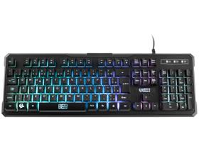 Teclado Gamer ELG Battle USB ABNT - Preto