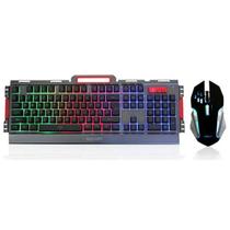 Teclado Gamer Exbom BK-G3000 Metal com Iluminação LED Teclado Gamer Exbom BK-G3000 Metal com Iluminação LED