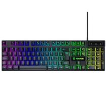 Teclado Gamer Fortrek Fearless 100 Preto 107 Teclas