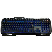 Teclado Gamer Fusion Led 3 Cores OEX Game TC204 Preto
