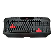 Teclado Gamer G-Fire KMG73 USB Preto e Vermelho Teclado Gamer G-Fire KMG73 USB Preto e Vermelho