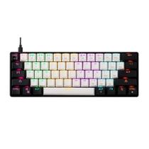 Teclado Gamer Gamdias Aura Gk2 Switch Blue Abnt2 Branco E