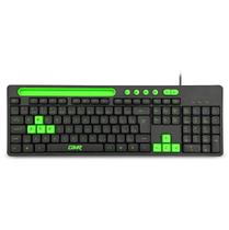 Teclado Gamer GK120 Com Suporte de Smartphone TC266 Preto e Verde - Multilaser