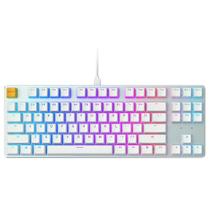 Teclado Gamer Glorious Glo-GMMK-TKL-BRN-W RGB Branco - com Fio (Ingles)