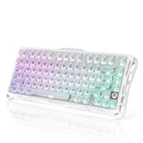 Teclado Gamer GravaStar Mercury K1 Lite 75% Sem Fio RGB