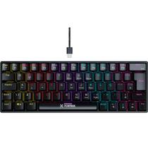Teclado Gamer Gravity Fortrek, Mecânico 60%, Switch Outemu Red, USB, Preto - 82997