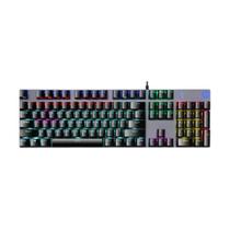 Teclado Gamer HP GK400F Chumbo, ABNT2, USB, Com Led