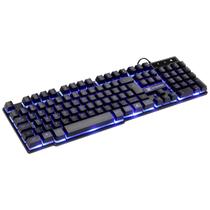 Teclado Gamer Hydra 107 Teclas + 12 Multimídia Com Led Azul Sensacao Tecla Mecanica - Gt700