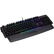 Teclado gamer HyperX Mars QWERTY Outemu Blue inglês US cor preto com luz RGB