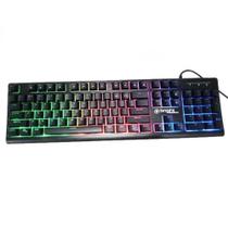 Teclado Gamer Iluminado Bright Semi-Mecânico