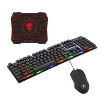 Teclado Gamer IV Combo Teclado/Mouse/Mausepad Bright Saldo